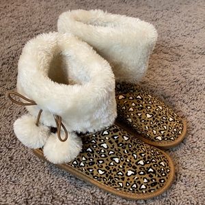US sports Leopard Boots